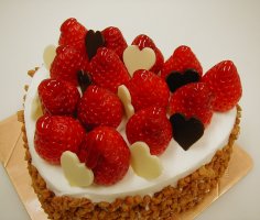 �n�[�g�^�̃f�R���[�V�����P�[�L�̎ʐ^